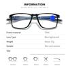 Anti-blue Light Reading Glasses Ultralight TR90 Sport Presbyopia Eyeglasses Women Men Far Sight Optical Eyewear Diopters To +4.0