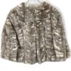 SAM-RONE [Beautiful] Mink fur short Jacket 36 BrownUsed