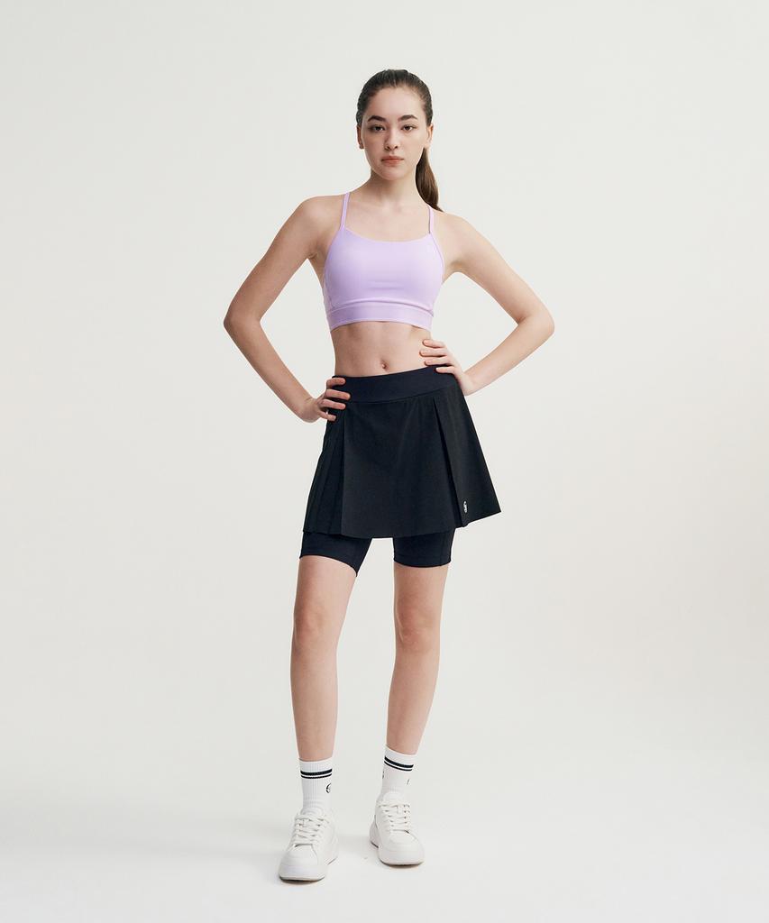 SERGIO TACCHINI W Goat Leggings Skirt (Black)