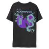 Herren Wu-Tang Clan Drachen Bonsai Slim Fit T-Shirt Groß Schwarz