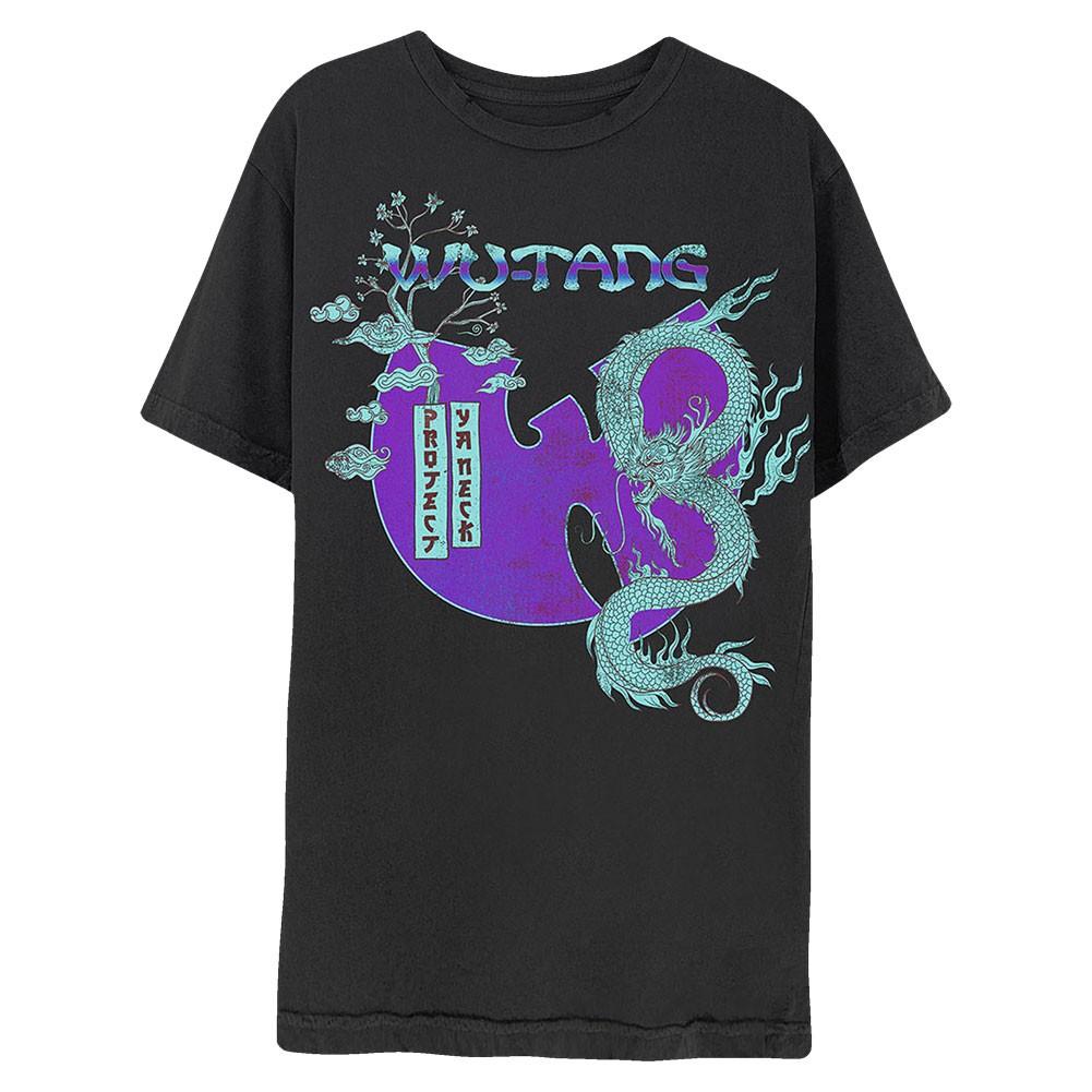 Men s Wu Tang Clan Dragon Bonsai Slim Fit T-shirt Large Black S