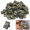 Car Moto U-Type Metal Screw Fastener Clips High Quality Anti-rust Protection Screws Buckle Iron Sheet Clip Auto Accessories