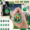 Fotbollsfan Souvenirpresent Nyckelring