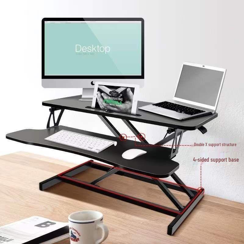 Mesa Ajustável em Altura para Laptop | Estação de Trabalho para Escritório e Casa