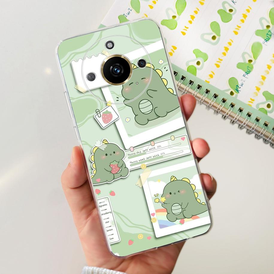 For Realme 11 Pro Plus Case RMX3740 RMX3741 Phone Cover Fashion Flower Butterfly Soft Silicone Funda For Realme 11 Pro 5G Bumper
