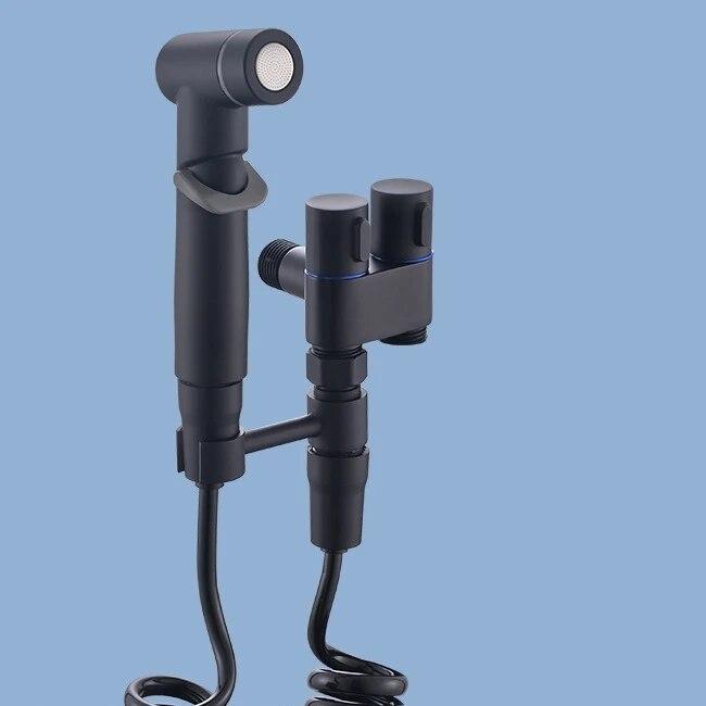 Bidet Toalett Sprayer Dusj Wc Bad Dusj Håndholdt Bidet Sprøytesett Toalettkran
