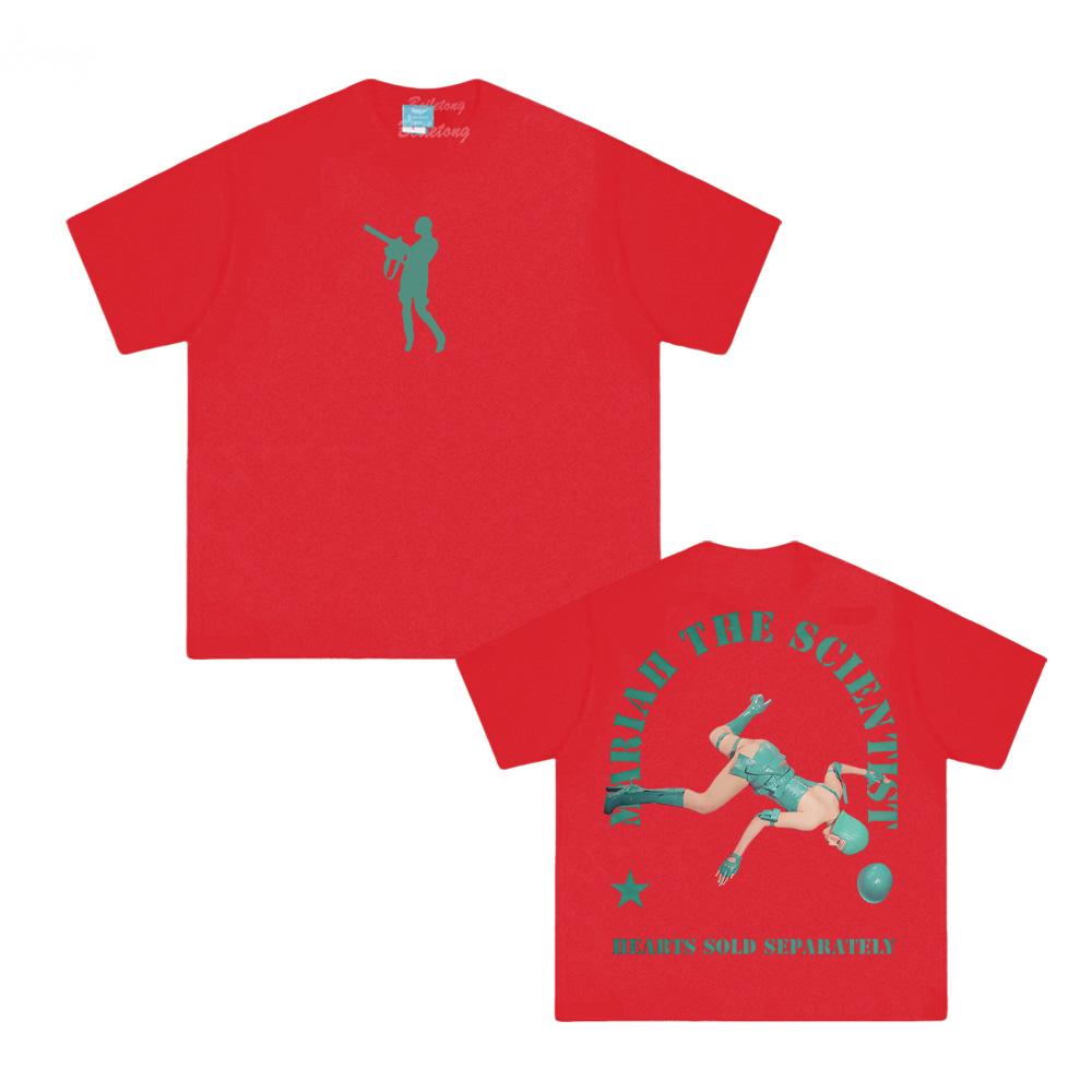 

Mariah The Scientist Shot Down Tee Same As Official Website Tee-shirt Graphic Printing Retro Casual Tshirt Unisex 100%CottonTops XXL красный