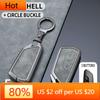 Interior Mouldings Car Key Case Cover for VW Volkswagen Formentor Tarraco Golf 8 MK8 ID.6 ID.4 Cupra for Skoda Octavia A8 SEAT L