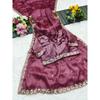 Beautiful Party Wear Mirror Work Saree Collection Presented