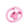 Bow Pink Negative Inverted Plastic Femboy Chastity Cages Male Chastity Device Penis Lock Sex Toys for Men Pet BDSM