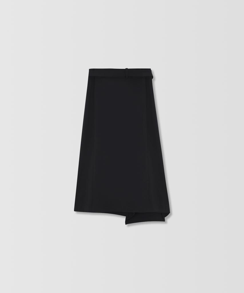 READLEAD Vera Wrap Skirt _ Black