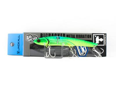 Jackall Big Backer 107 HW Metal Vibe 35 Gramm Sinking Lure Lime Magi (4800)