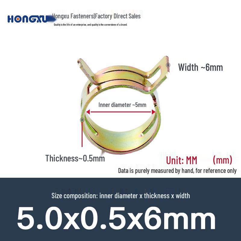 

Q673B Steel Spring Clamp for Car Water and Rubber Hoses