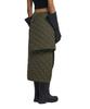 TRUNK PROJECT Detachable Quilted Skirt_Khaki