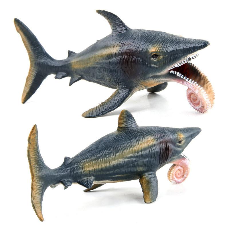 Ancient Realistic Marine Helicoprion Pvc Model For Children Learning Gift