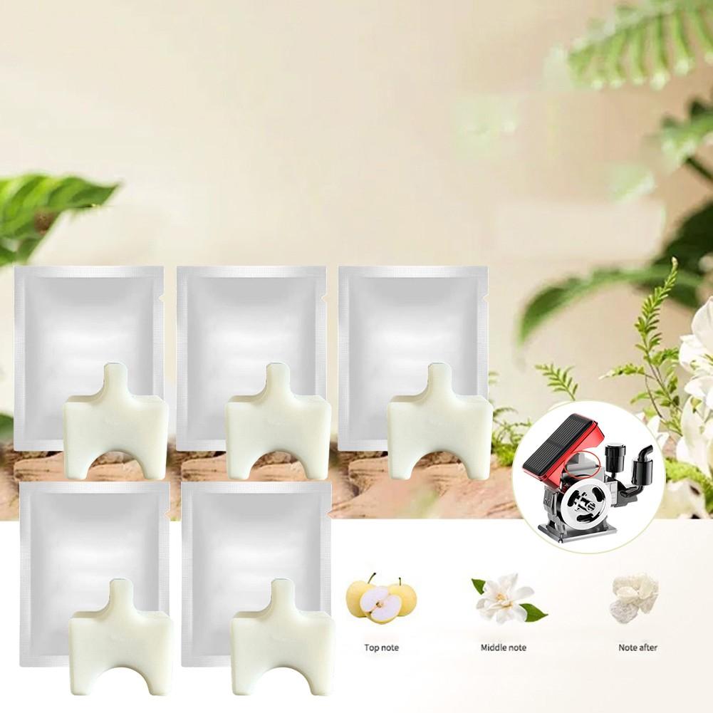 Rotating Diffuser Solar Powered Car Purifier Diatom Mud Material