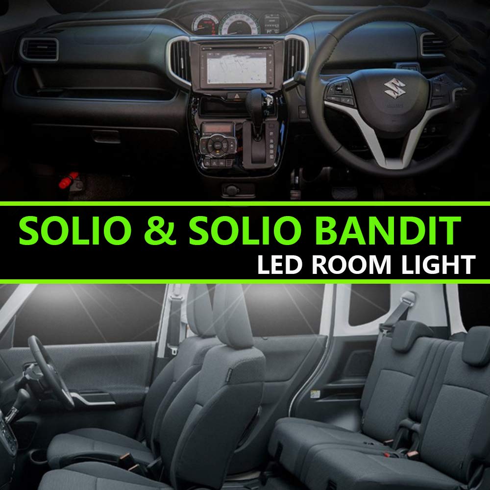 ZXREEK MA36S LED Interior Specially Designed for Suzuki Bandit 6000K White Interior 5050 SMD Easy Installation with Special Set Suzuki Lamp,