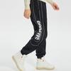Li Ning Badfive Basketball Series Cuffed Loose Sports Long Pants Men bottoms Black AYKQ387-2
