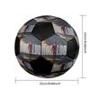 Pallone da Calcio CR7 taglia 5, colorato, adatto a tutte le età, cucito a macchina, materiale PVC, qualità da competizione, durevole e ad alto rimbalzo