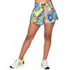 Zumba Wear Women's High-Waisted Fitness Shorts, Size XS, Multicolor, Z1B000212