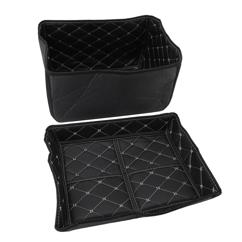 45L Motorcycle Top Box Liner PU Leather Motorcycle Tail Case Liner Rear Luggage Box Inner Protector Lining