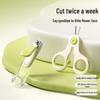 Newborn Anti-Pinch Splash-Proof Nail Clippers with Storage