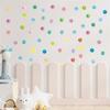 Ink Color Polka Dot Cartoon Home Wall Sticker Can Remove The Bedroom Living Room Background Decoration Sticker