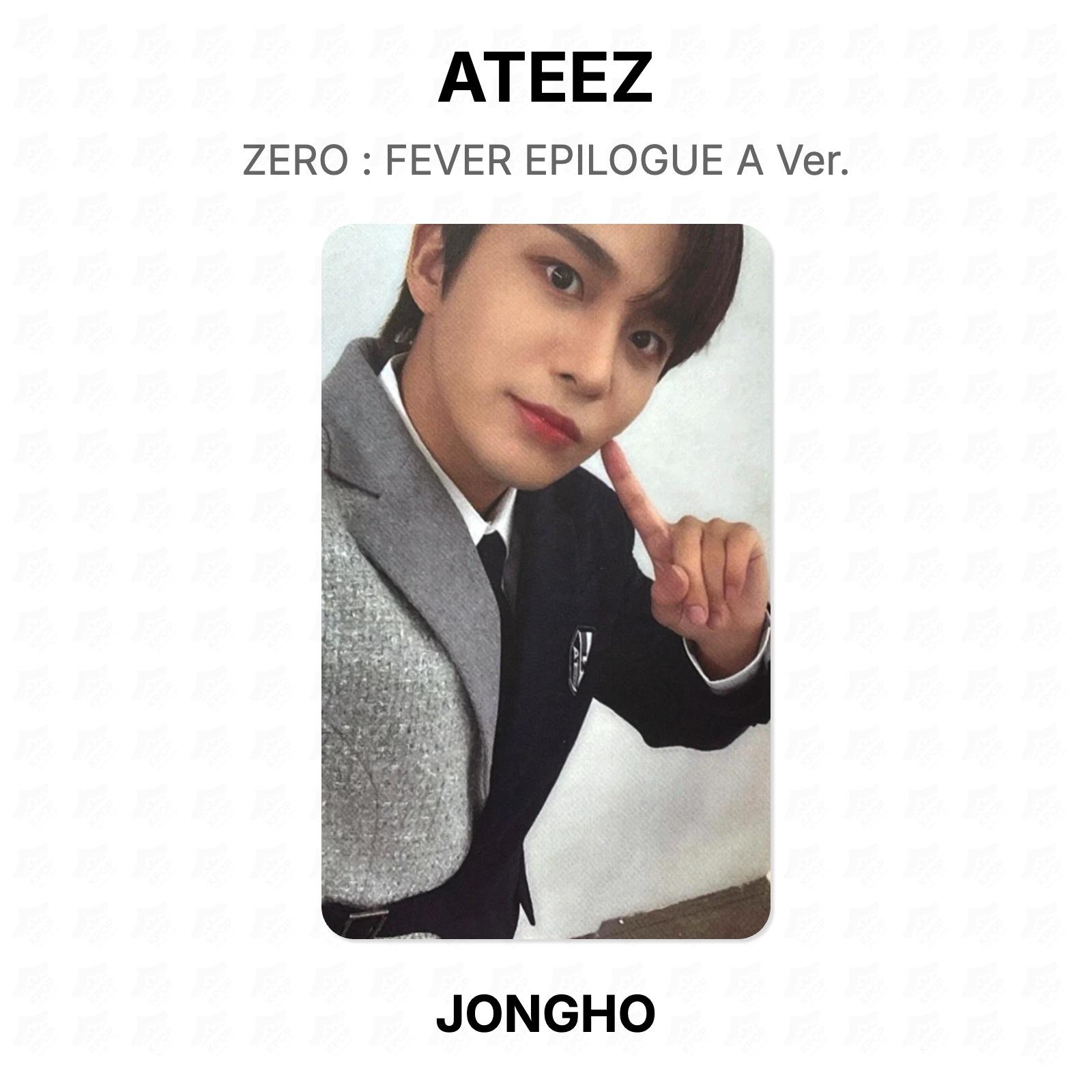 АТИЗ НОЛЬ : FEVER ЭПИЛОГ A Вер. Официальная фотокарта JONGHO 02