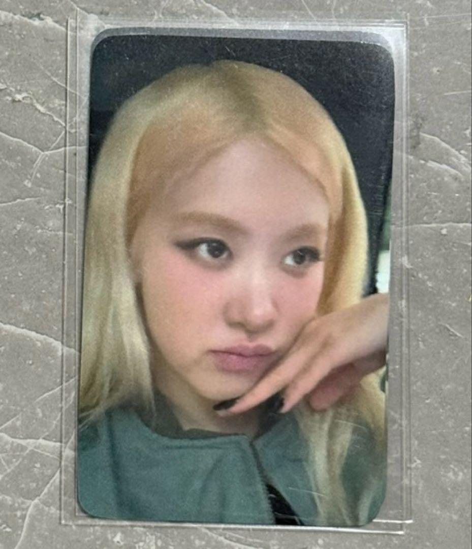 

[USED] BLACKPINK Rosé rosie withmuu Pop-up Trading Card C