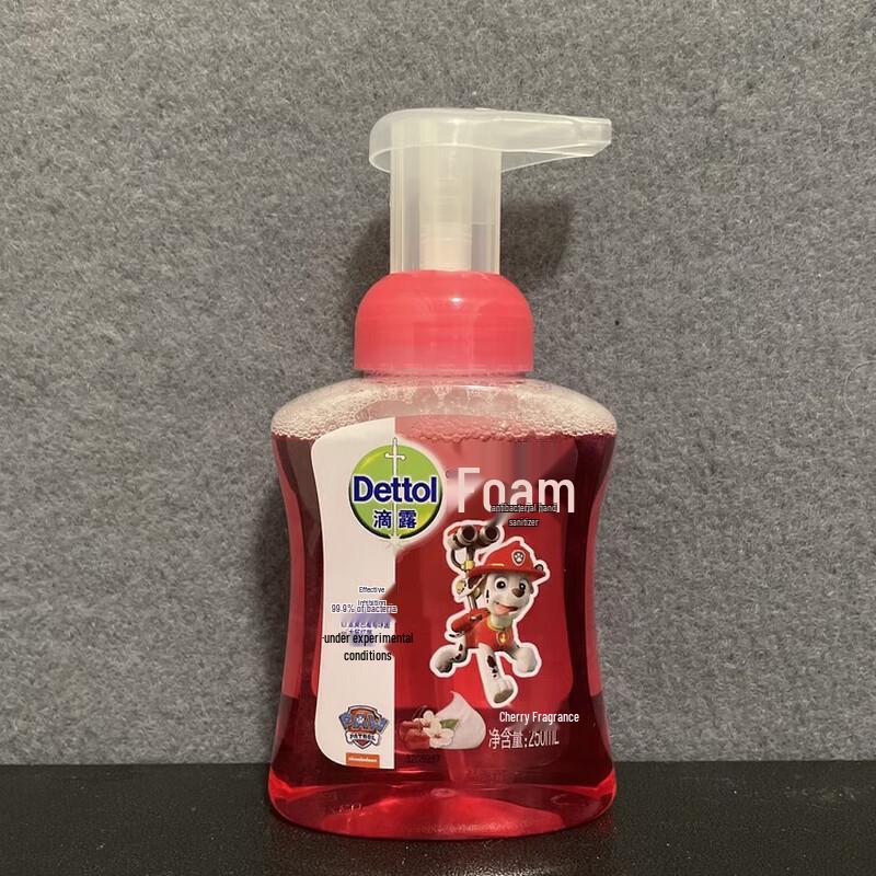 Dettol Foaming Antibacterial Hand Wash (Paw Patrol, Cherry)