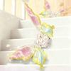 Electric Light Up Flapping Butterfly Wings for Kids LED Glowing Angel Fairy Costume with Music Halloween Christmas Party Prop