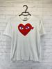 COMME DES GARCONS PLAY CASUAL DAMEN T-SHIRT SHIRT JERSEY TEE ORIGINALE GRÖSSE M Unisex T-Shirt
