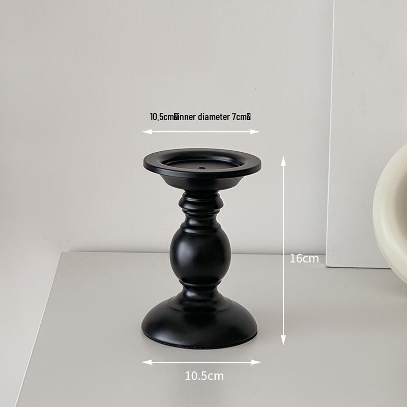 Roman Column Retro Style Aromatherapy Candle Holder for Dining Table Decor