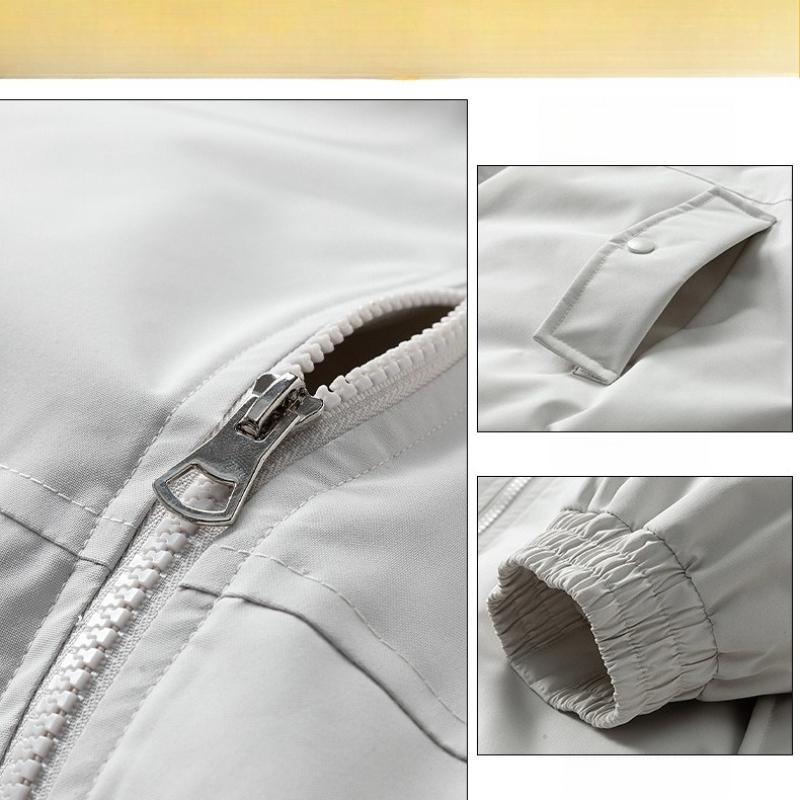 Parker Workwear Cotton Clothing Men and Women Section of The Fall and Winter Hair Collar Cotton Jacket Thickened Couple Models Hooded Cotton Jacket