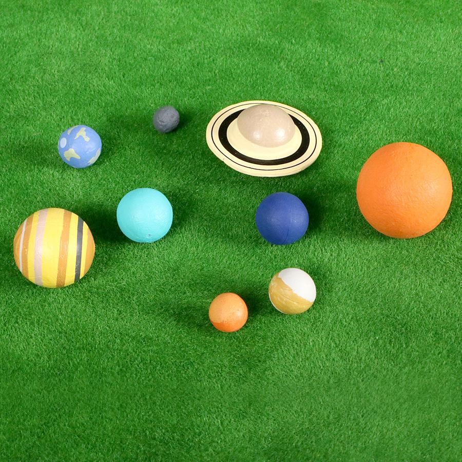 3D Stereoscopic Silicone Model: Solar System Planets Educational Toy