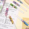 Crayon Shin-chan Quick-Dry Cartoon Click Pen for Students