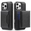 Detachable 2-in-1 Magnetic Kickstand Wallet with Card Holder Leather Phone Case for iPhone 16 Pro Max 15 14 13 Plus Cover