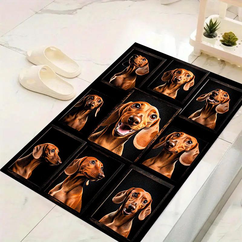 Bull Dogs Carpet Rug for Living Room Bedroom Home Sofa Decoration,Kids play Non-slip Floor Mat