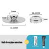 Stainless Steel Magnetic Soap Holder - No-Drill Wall Mount with Drainage for Bathroom & Kitchen
