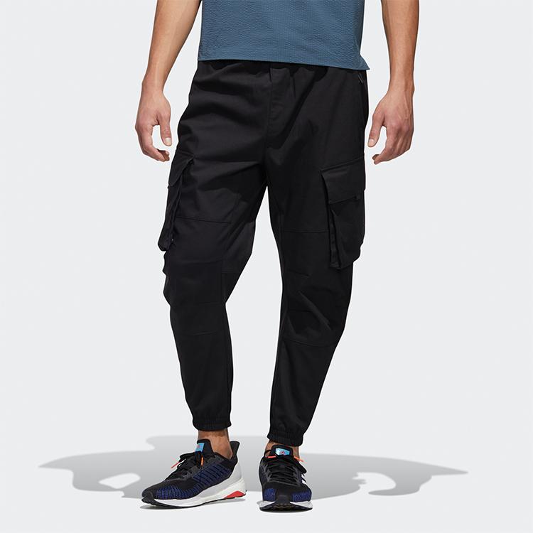 New Adidas Cargo Pants Men Black GM4418
