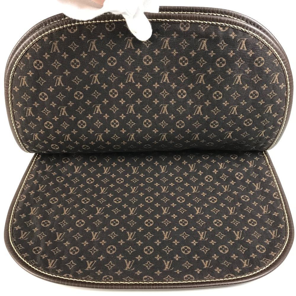 Louis Vuitton M40021 Monogram Mini-Lin Aman Bag Crossbody Flap Shoulder Bag