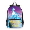 Popular SALE Wings of Fire Backpack Schoolbag Boys and Girls Backpack Lightening Zipper Shoulders The Best Gift Camping Rucksa