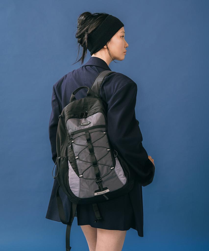 Masmarulez Safe+ Stellic String Backpack (17Inch)_Black