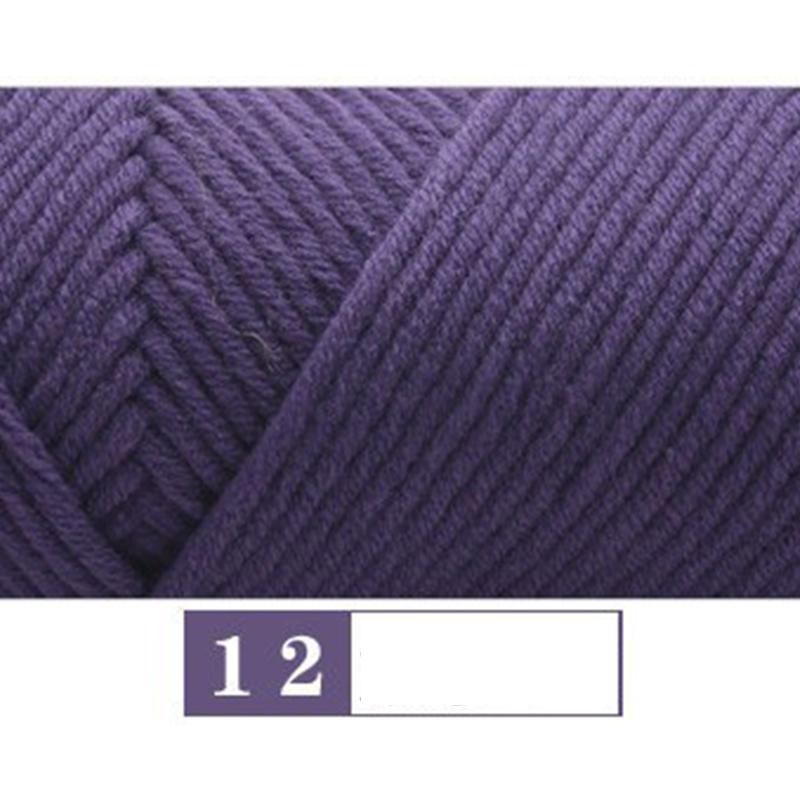 Vogue Milk Cotton Yarn Cord Fashion 8Ply Home For for Diy Knitting Scarf Handmade Accessories Sewing Line Crochet Thread