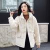 WTEMPO Women's Thick Warm Autumn Winter Large Size Pockets Stand Collar Polar Fleece Coats Cold-proof Windproof Plush Jackets