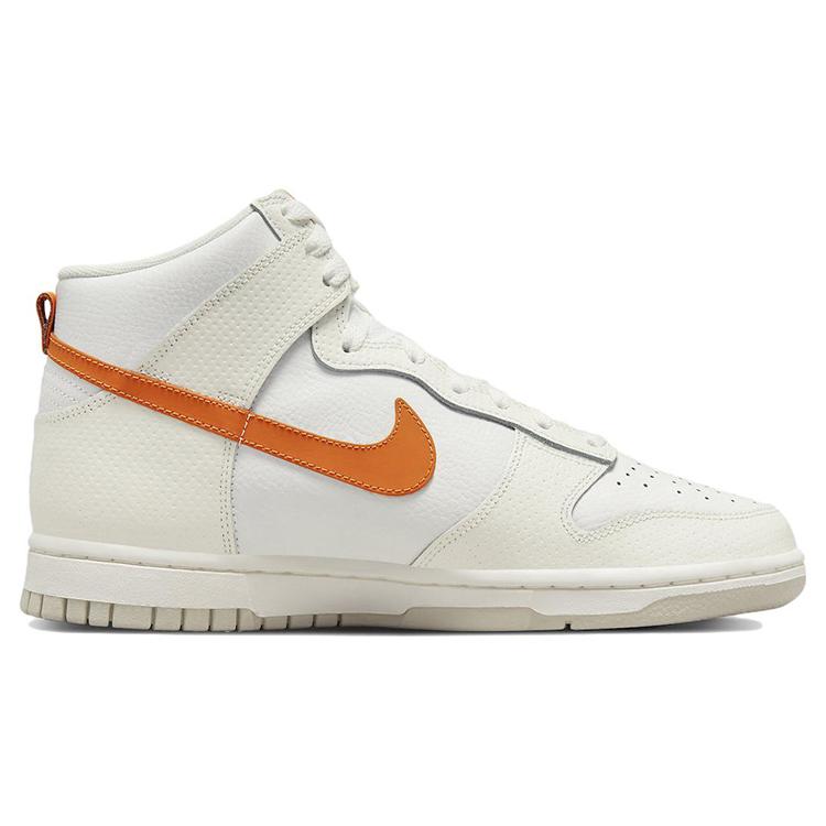 Nike Dunk High White Magma Orange Women's DV6986-100