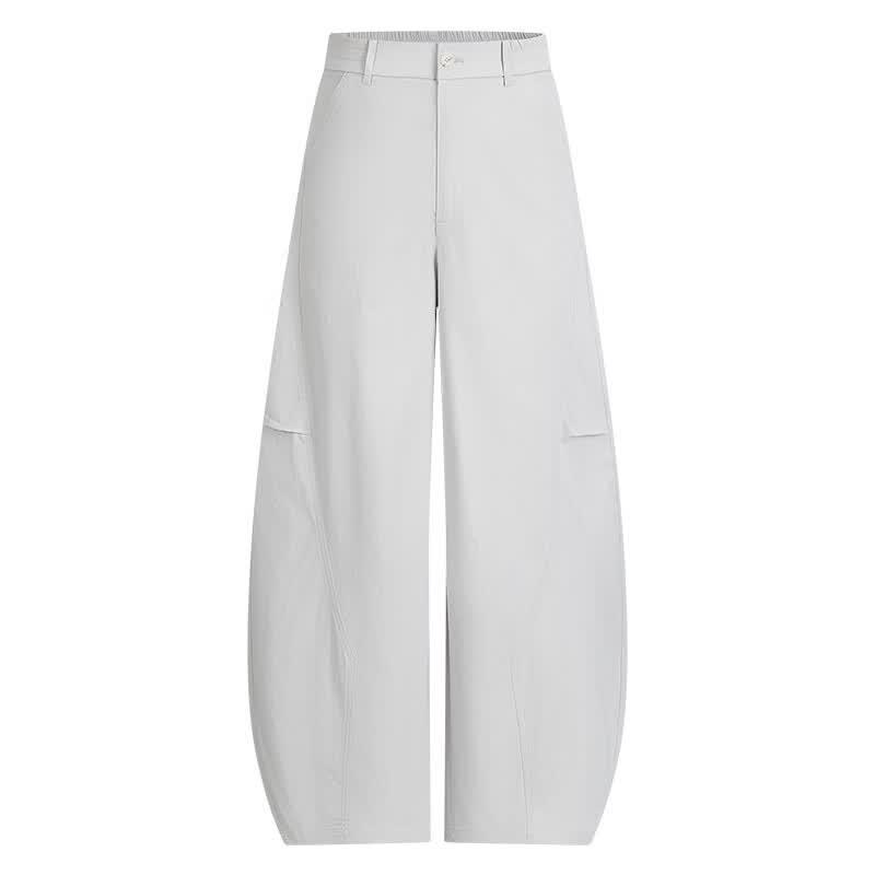 Navigare Women's Loose Fit Wide-Leg Casual Pants