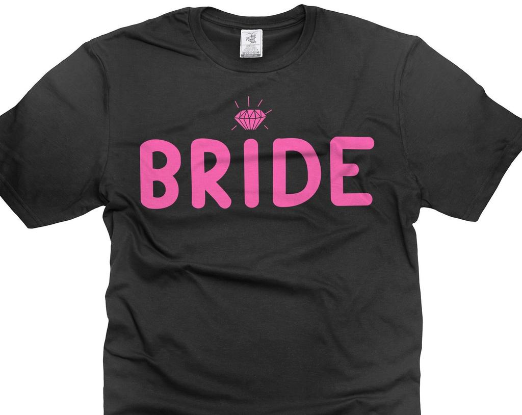 Women's Bride Shirt Bridal Shower EngagemenT-Shirt Bride To Be Shirt Mrs Wedding Shirt Wedding Gift Ideas Wifey Wife Shirts