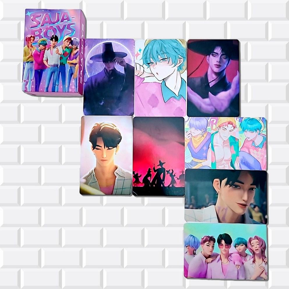 K-Pop Demon Hunters Photocard Hunttrix Lion Boys Duffy Photocard Album Photo Kadehun Goods, Option B. Lion Boys, 1 Pc
