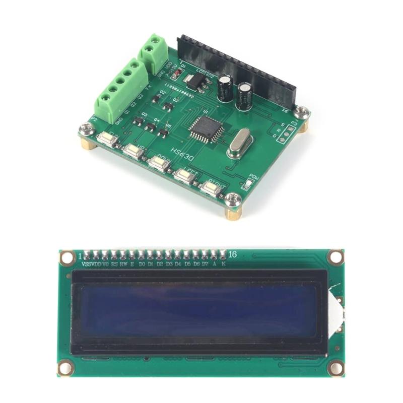 Three Phase Sine Signal Generator with Adjustable Phase From 0 to 360 Degrees, 0.1 to 2000Hz Built-in Frequency Meter